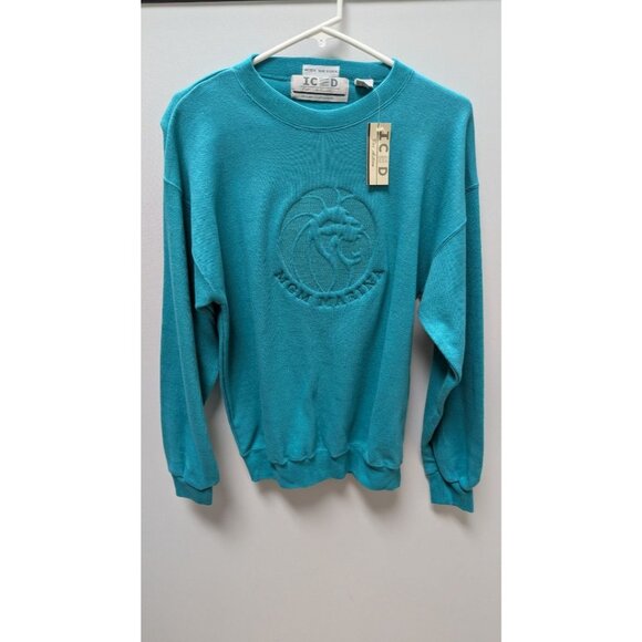 ICED for Action Turquoise "MGM Marina" Sweatshirt - Picture 1 of 2